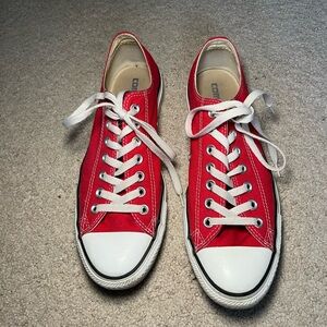 Red Low Top Converses